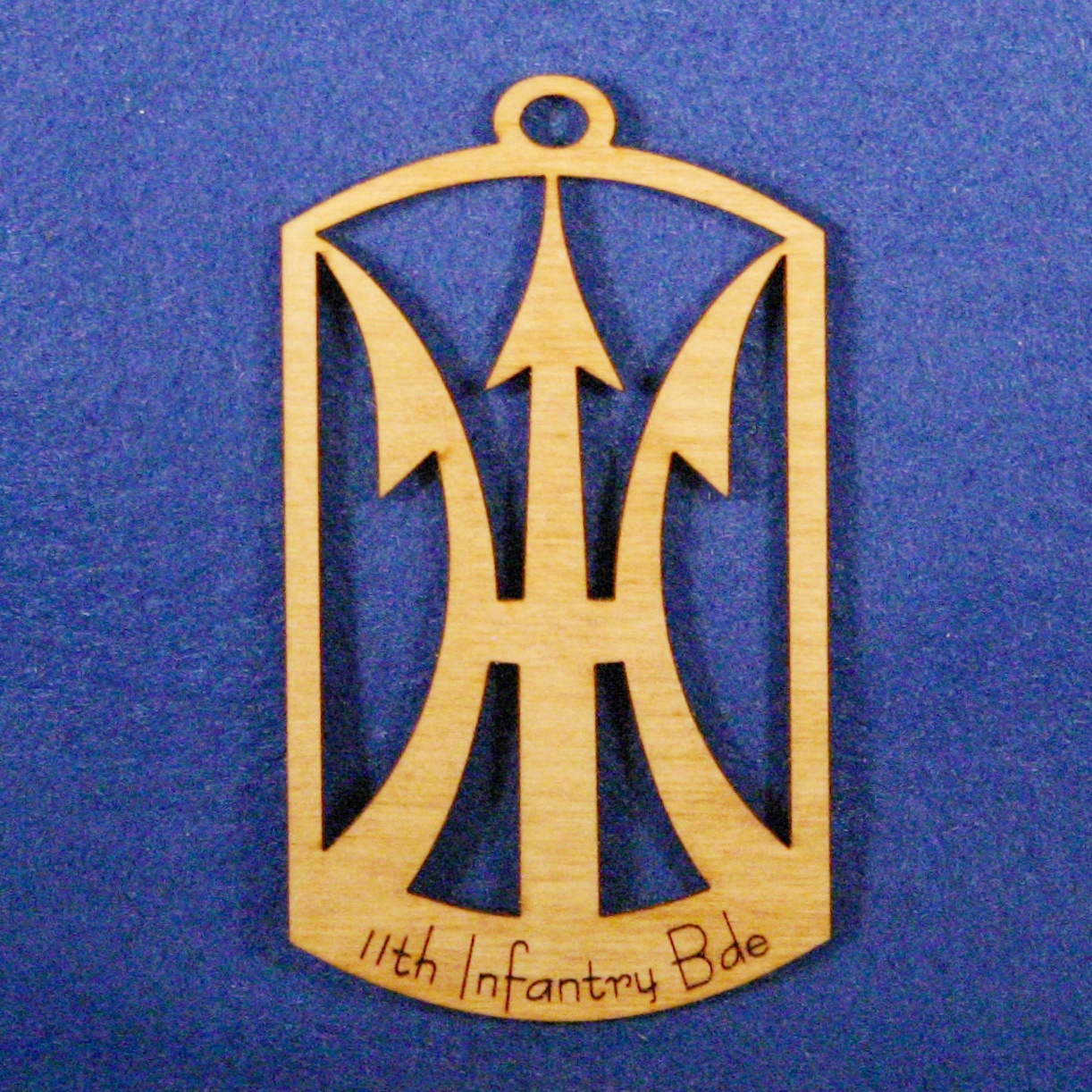 11th Infantry Brigade Crest Ornament